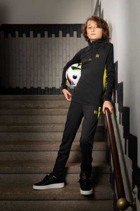 Cruyff Corner suit black yellow (CSAJ253901)