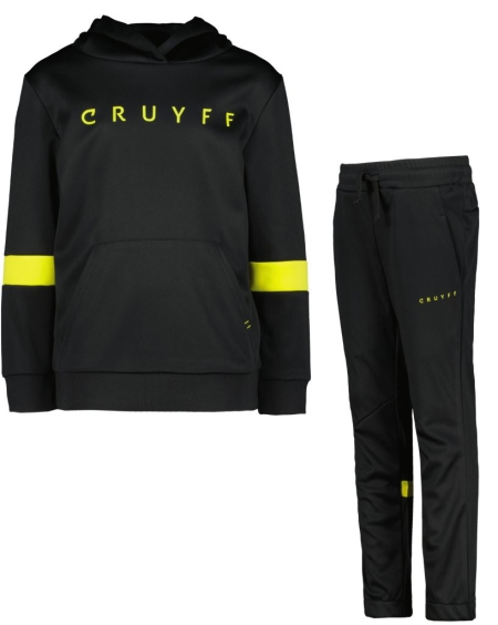 Cruyff Fuerza suit black yellow (CSAJ253900)