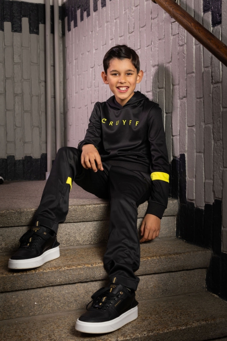 Cruyff Fuerza suit black yellow (CSAJ253900)