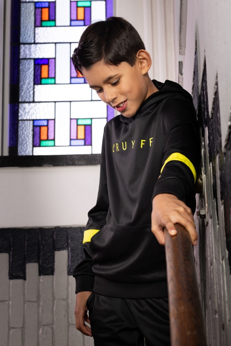 Cruyff Fuerza suit black yellow (CSAJ253900)