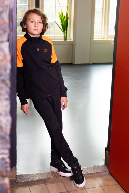 Cruyff Obtuse suit black orange (CSAJ253902)