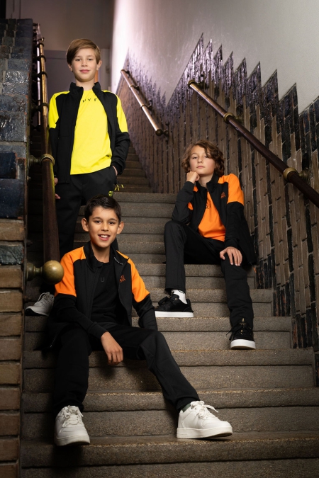 Cruyff Obtuse suit black orange (CSAJ253902)