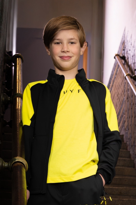 Cruyff Obtuse suit black yellow (CSAJ253902)