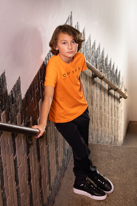 Cruyff Power SS tee orange(CSAJ253903)