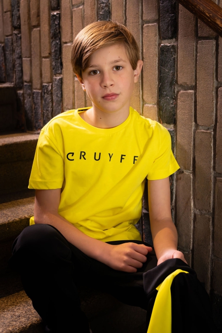 Cruyff Power SS tee yellow (CSAJ253903)