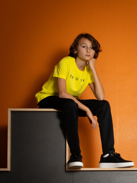 Cruyff Power SS tee yellow (CSAJ253903)