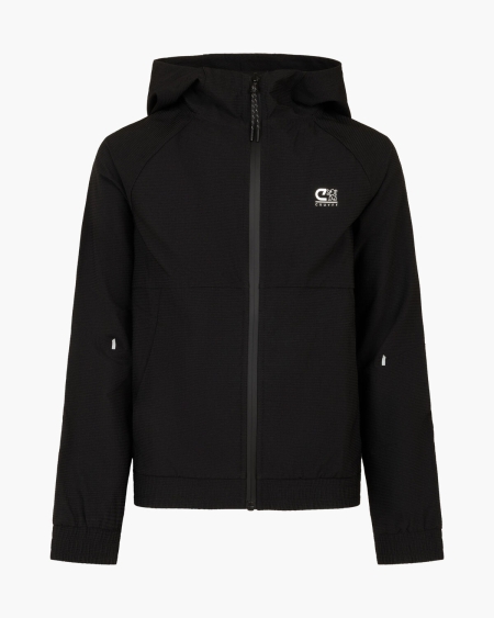 Cruyff Quartz FZ woven hood black (CSAJ253046-998)