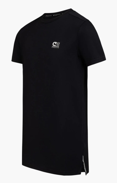 Cruyff Quartz poly tee black (CSAJ253052-998)