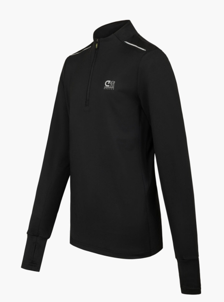 Cruyff Ametrine 1/4 zip top black (CSAJ253061-998)