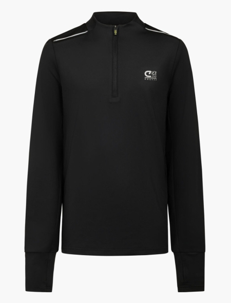 Cruyff Ametrine 1/4 zip top black (CSAJ253061-998)