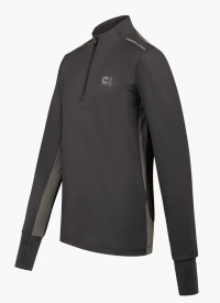 Cruyff Ametrine 1/4 zip top charcoal (CSAJ253061-904)