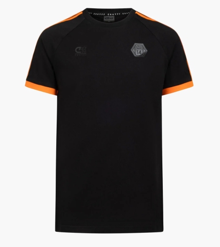 Cruyff Onyx tee black orange (CSAJ254203-998)
