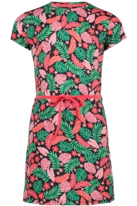 Louder! jurk Lucy jungle leaves