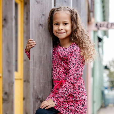 Louder! jurk Lucy leopard