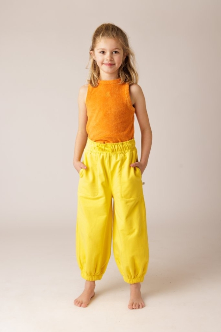 Livlig top Hedda orange (badstof) (12-0115)