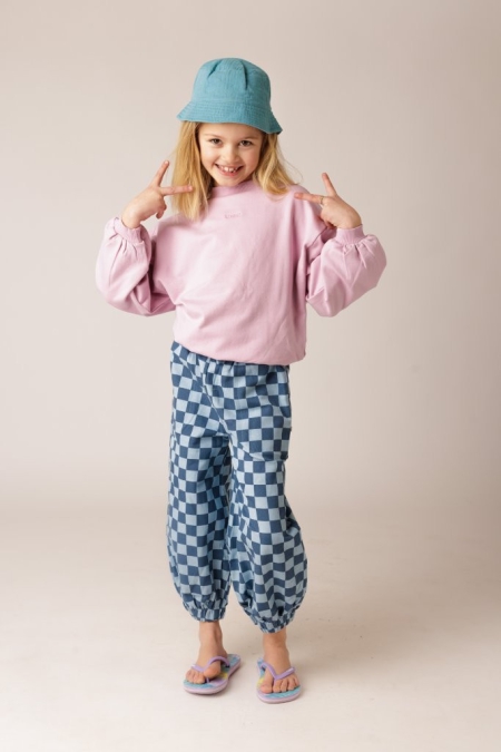 Livlig sweater Liam purple (16-0104)