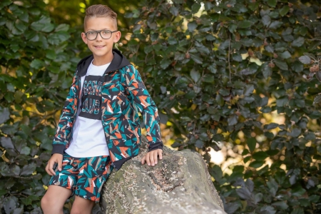 Legends22 hooded vest Bart tropical resort (A24-601)