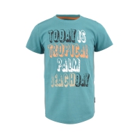 Legends22 t-shirt Bas teal blue (A24-602)