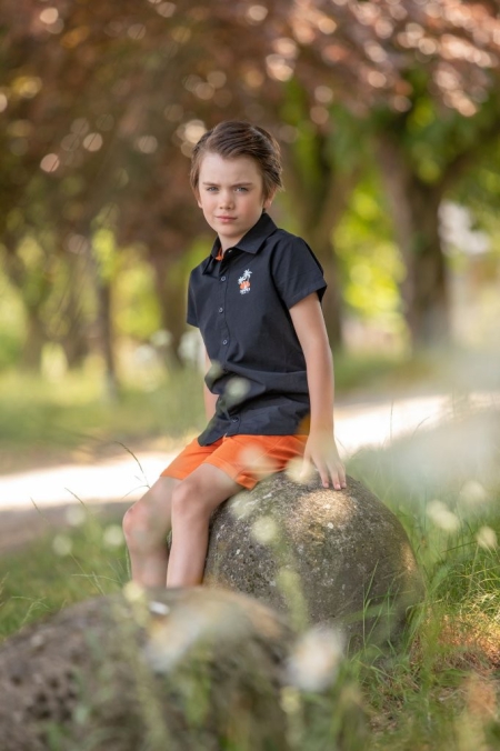 Legends22 blouse Ben black (A24-609)