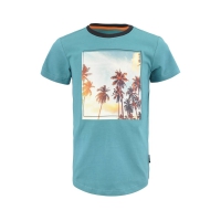 Legends22 t-shirt Bennet teal blue (A24-615)
