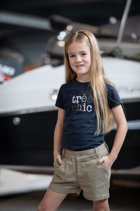 Lake Morgan t-shirt Lilly navy tres chic (LM-A01-603)