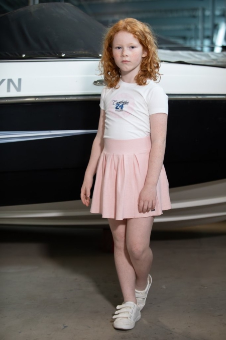 Lake Morgan t-shirt Sanna white (LM-A01-605)