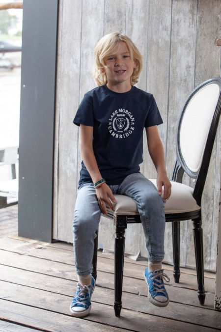 Lake Morgan t-shirt Julius navy (LM-A01-622)
