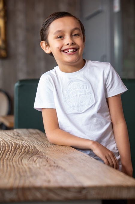 Lake Morgan t-shirt Mees white (LM-A01-623)