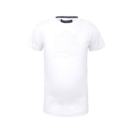 Lake Morgan t-shirt Mees white (LM-A01-623)