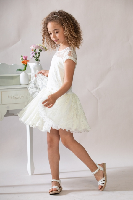 Lofff dancing dress Chanel off-white (A23C-102)