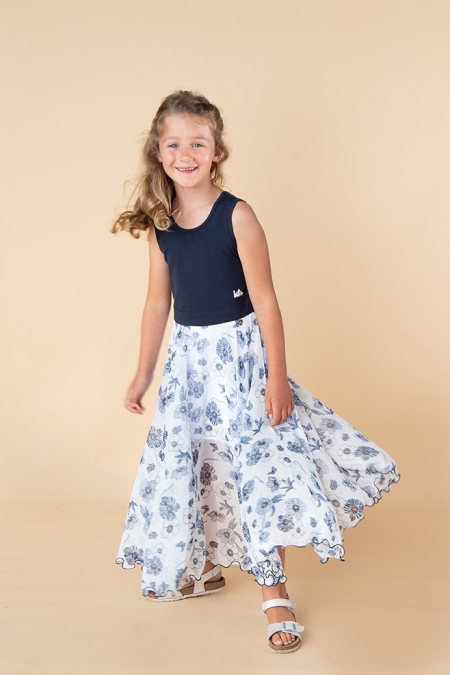 Lofff maxi dress Lana navy (A24-401)