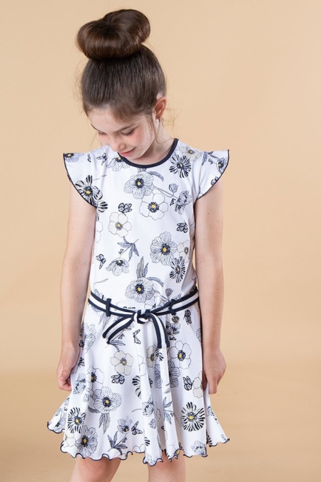 Lofff dress Laura navy flower (A24-403)