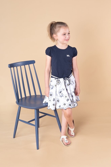 Lofff dress Laurien navy flower (A24-404)