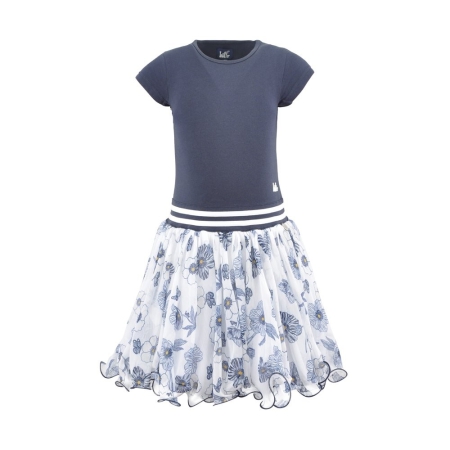 Lofff dancing dress Leah navy flower (A24-406)