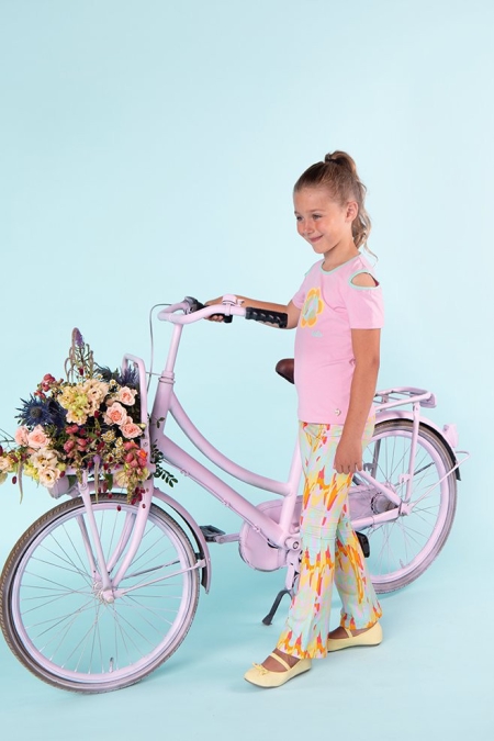 Lofff flared pants Linde flower power (A24-424)