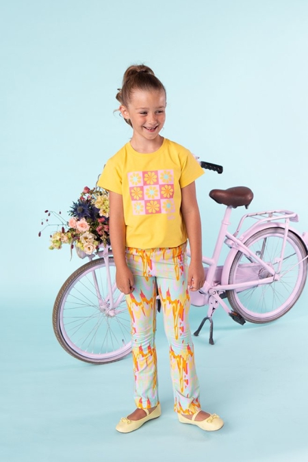 Lofff flared pants Linde flower power (A24-424)