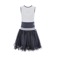 Lofff dancing dress Liselot blue stripe (A24-427)