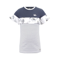 Lofff t-shirt Loiza navy gestreept (A24-438)