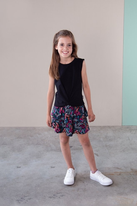 Lovestation22 top Becky black today is a tropical palm beach day (A24-503)