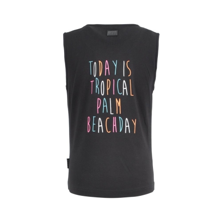 Lovestation22 top Becky black today is a tropical palm beach day (A24-503)