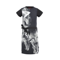 Lovestation22 jurk Babette black giraf (A24-515)
