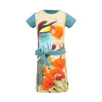 Lovestation22 jurk Bauke teal blue ijsvogel (A24-516)