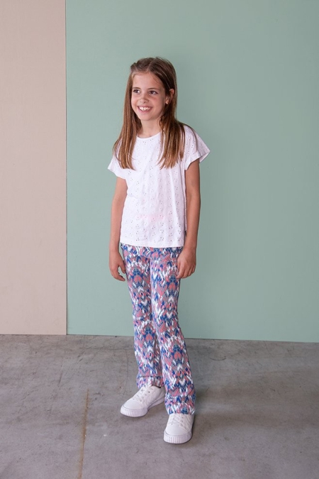 Lovestation22 flared pants Bodil cali waves (A24-540)