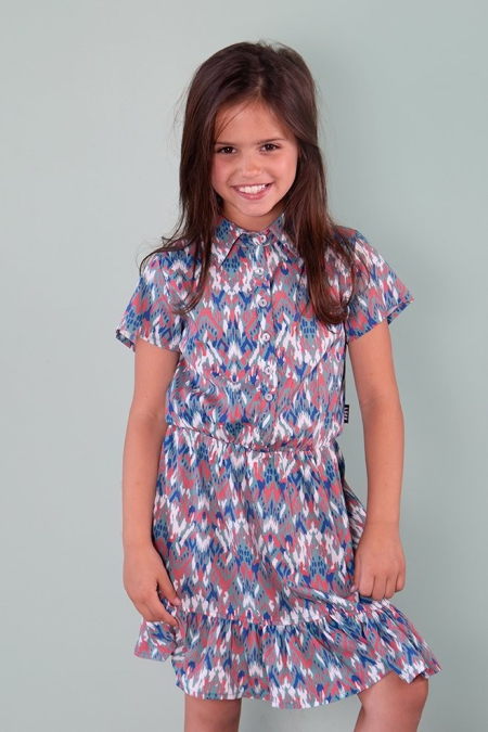 Lovestation22 jurk Bibian cali waves (A24-542)