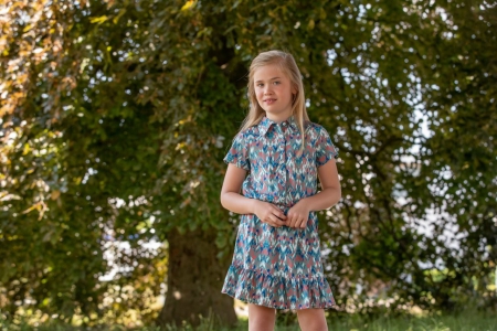 Lovestation22 jurk Bibian cali waves (A24-542)