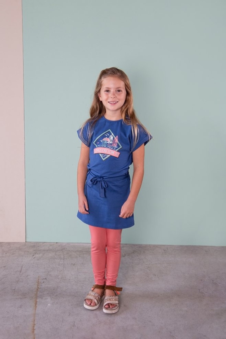 Lovestation22 jurk Belinda federal blue (A24-543)