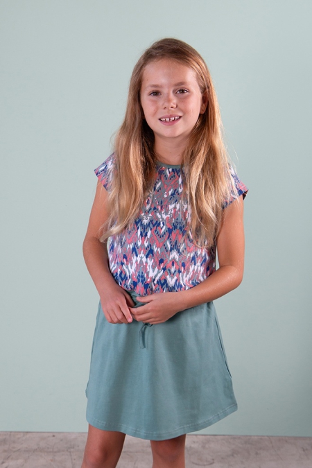 Lovestation22 jurk Boaz cali waves (A24-544)