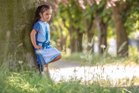 Lovestation22 jurk Bianca fedral blue dolfijnen (A24-546)