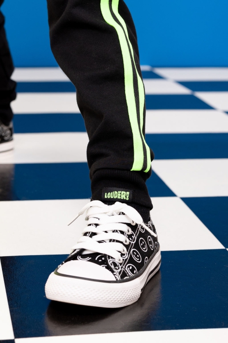 Louder! sweatpants Dean black