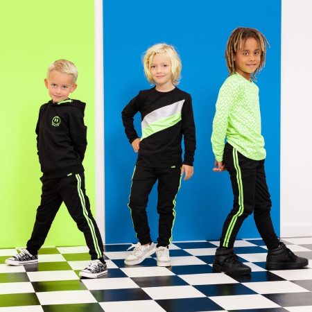 Louder! sweatpants Dean black